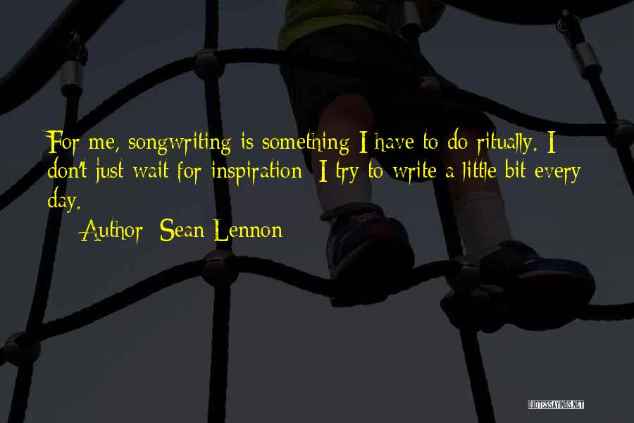 Sean Lennon Quotes 246943