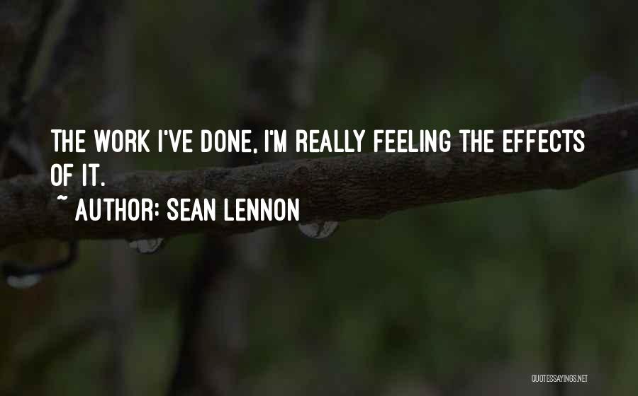 Sean Lennon Quotes 400144