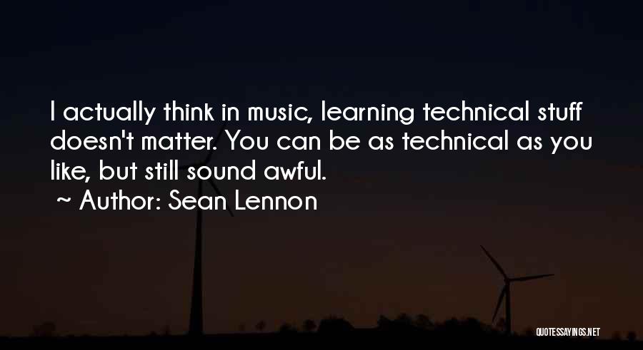 Sean Lennon Quotes 404572