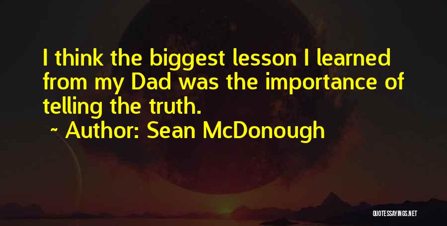 Sean McDonough Quotes 381686