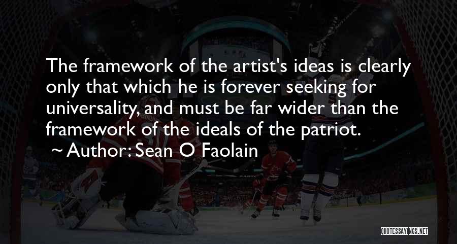 Sean O'connor Quotes By Sean O Faolain