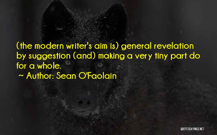 Sean O'connor Quotes By Sean O'Faolain