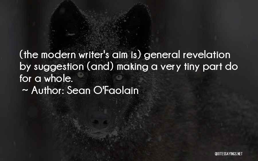 Sean O'hair Quotes By Sean O'Faolain