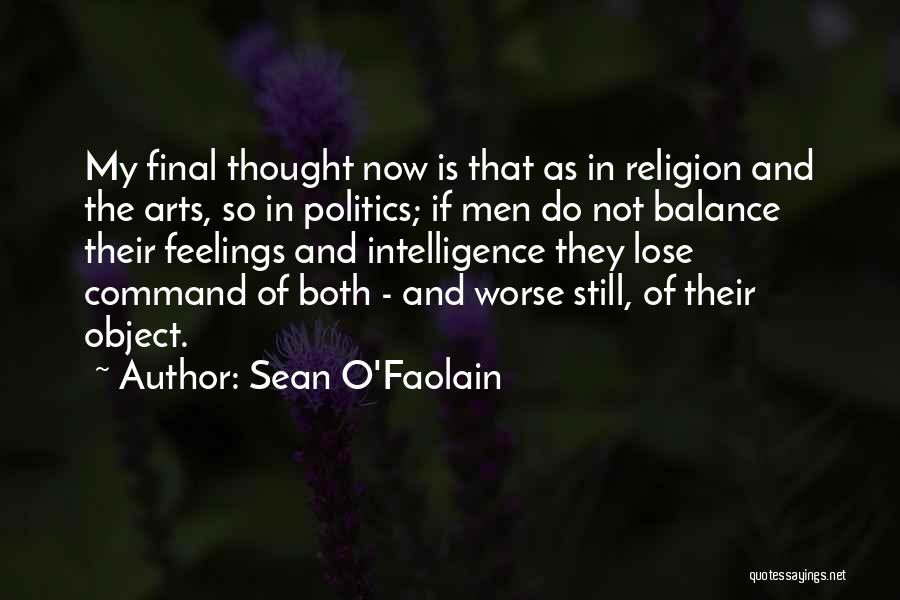 Sean O'hair Quotes By Sean O'Faolain