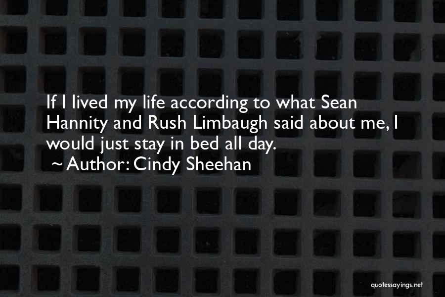 Sean Quotes By Cindy Sheehan