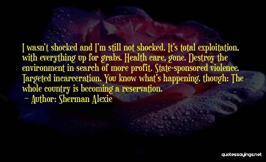 Search And Destroy Quotes By Sherman Alexie