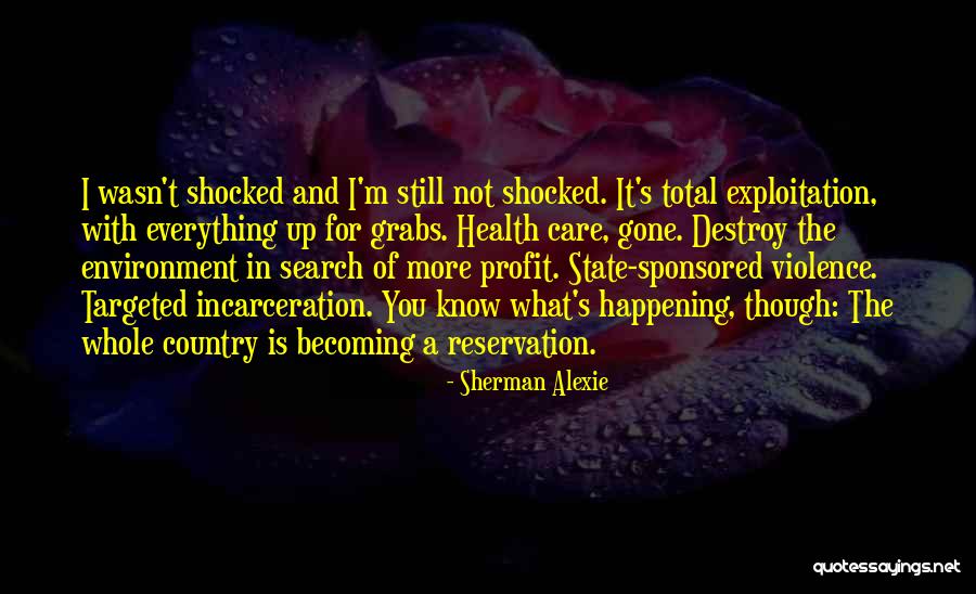 Search And Destroy Quotes By Sherman Alexie