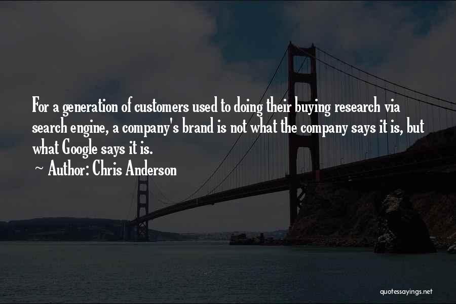 Search Engine Quotes By Chris Anderson