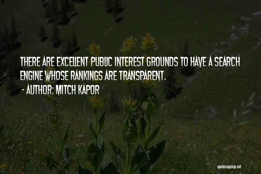 Search Engine Quotes By Mitch Kapor