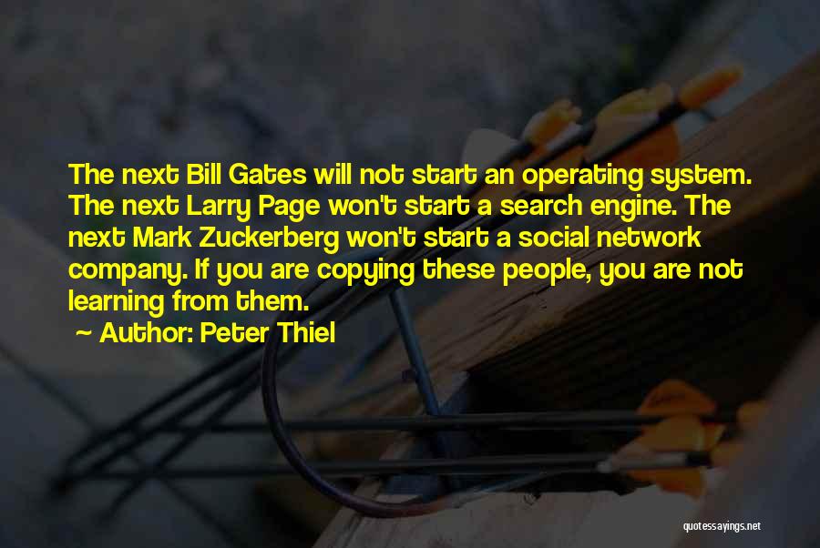 Search Engine Quotes By Peter Thiel