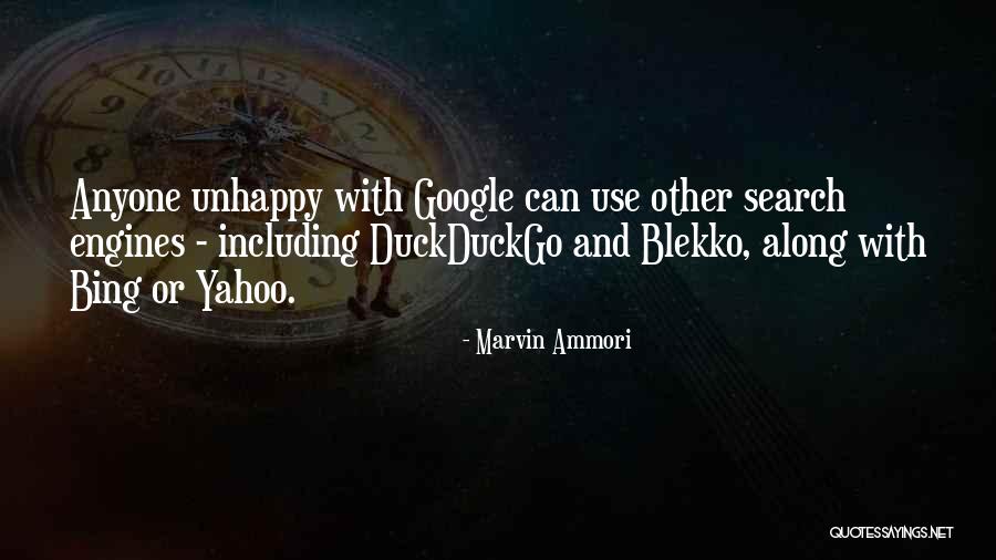 Search Engines Quotes By Marvin Ammori