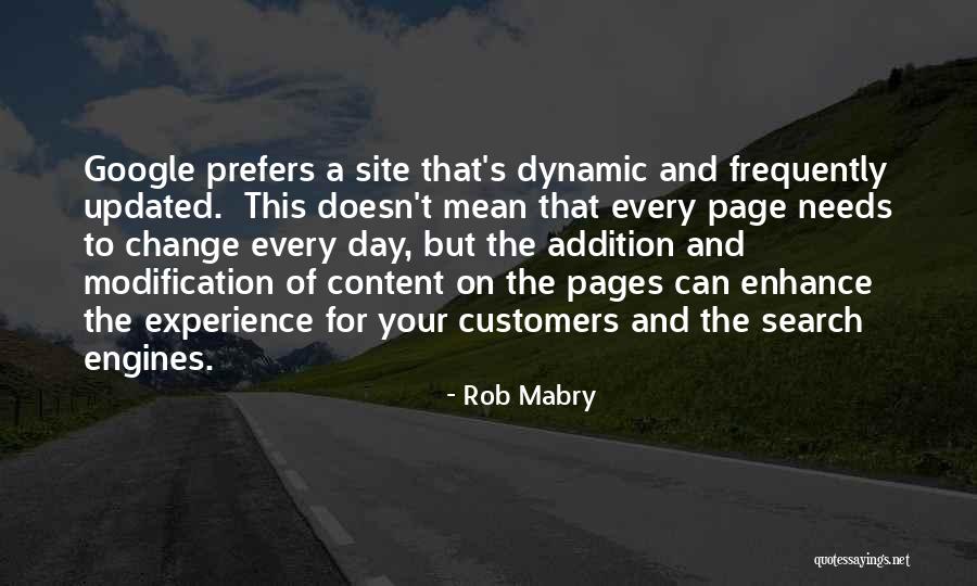 Search Engines Quotes By Rob Mabry