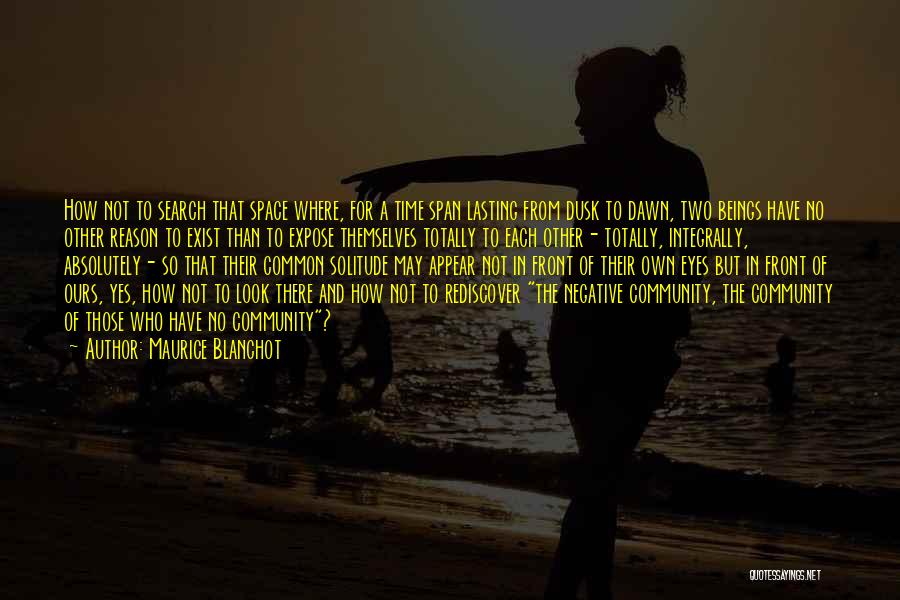 Search Lovers Quotes By Maurice Blanchot