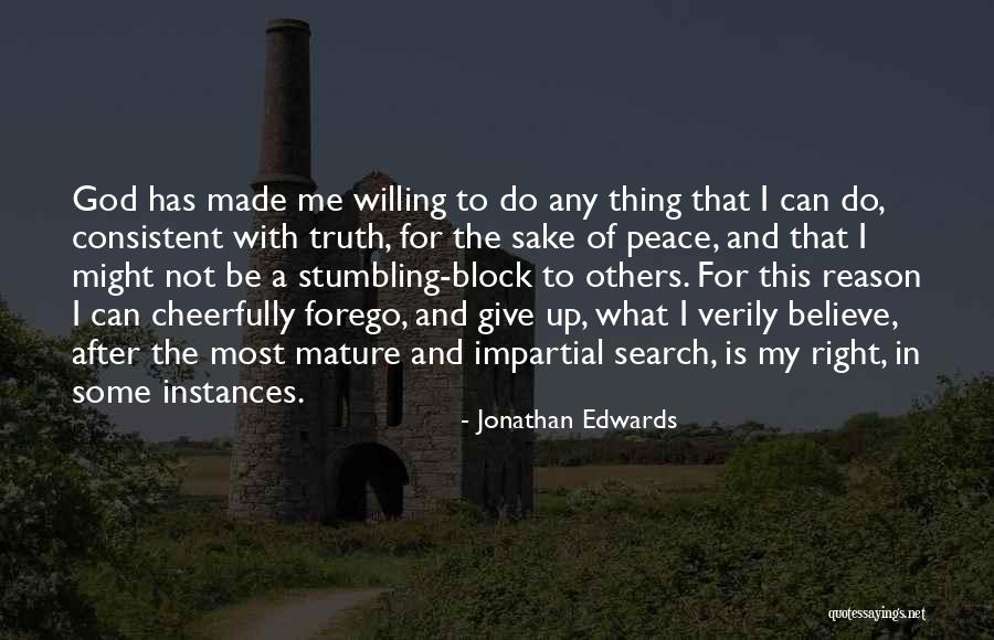 Search Of Peace Quotes By Jonathan Edwards Search Of Peace Quotes By Jonathan Edwards