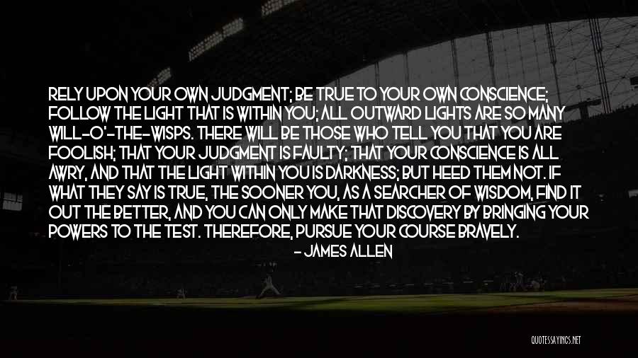 Searcher Quotes By James Allen Searcher Quotes By James Allen