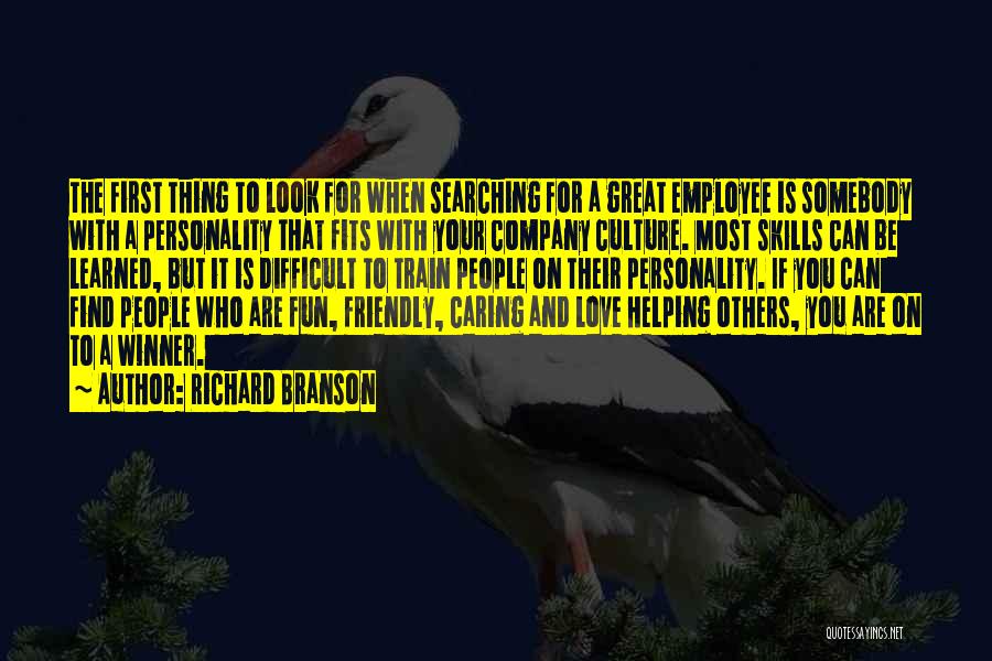 Searching For Your Love Quotes By Richard Branson