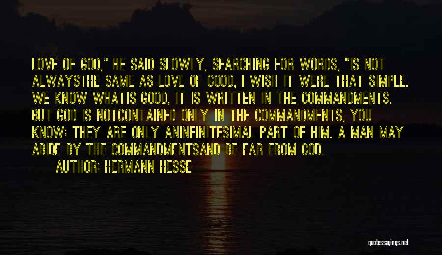 Searching God Quotes By Hermann Hesse