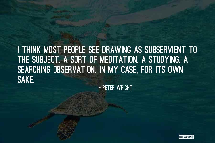 Searching U Quotes By Peter Wright