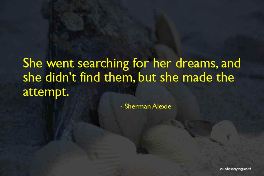 Searching U Quotes By Sherman Alexie