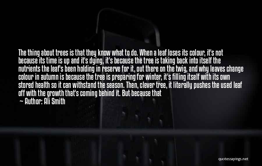 Season For Change Quotes By Ali Smith