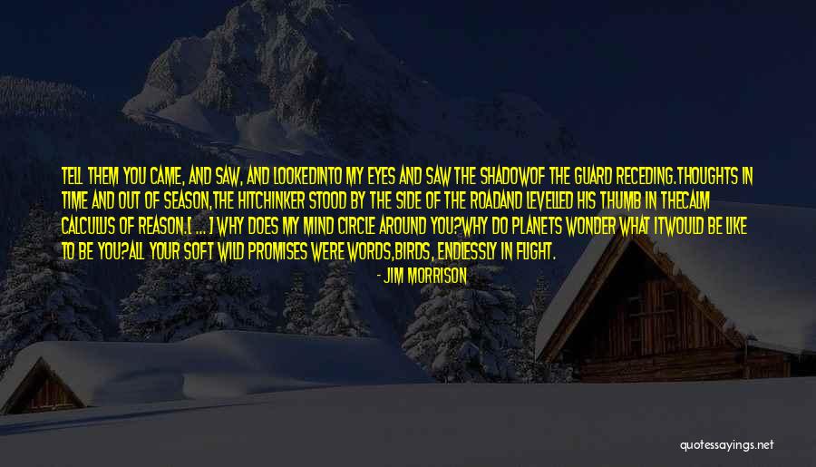Season Or A Reason Quotes By Jim Morrison Season Or A Reason Quotes By Jim Morrison