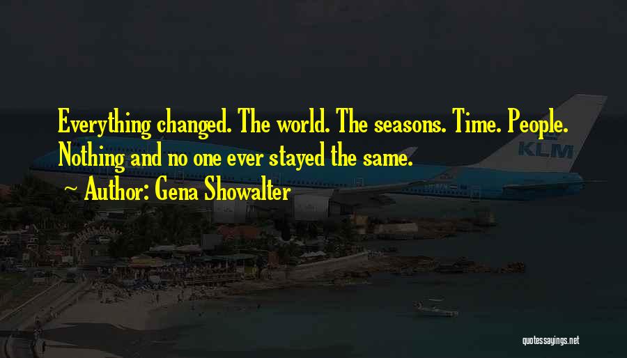 Seasons And Time Quotes By Gena Showalter