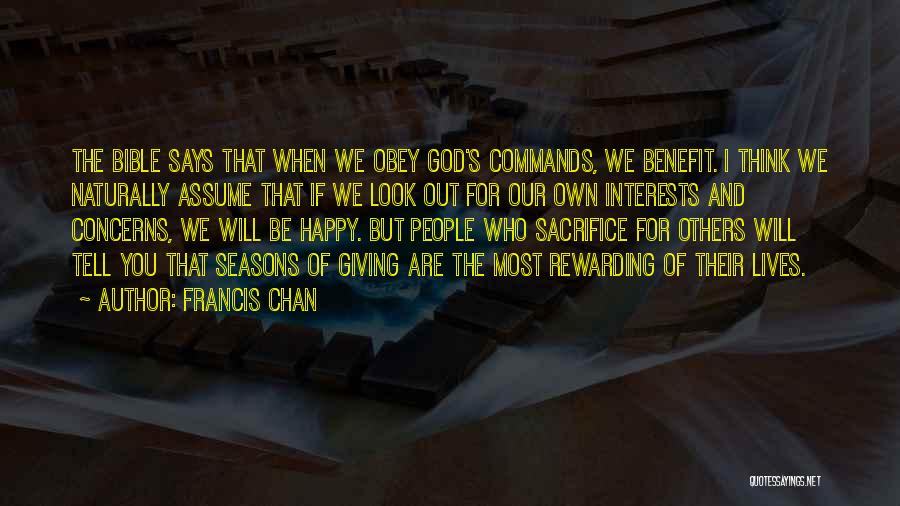 Seasons Bible Quotes By Francis Chan