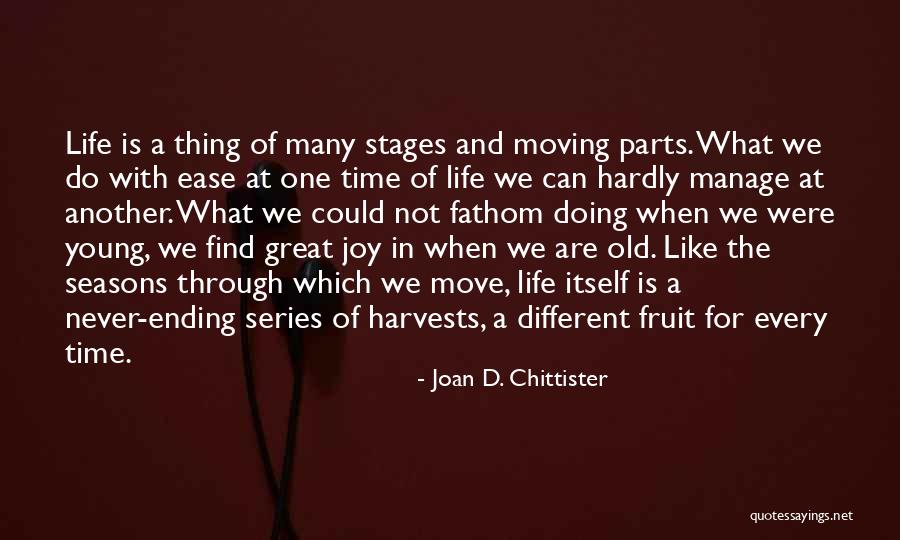 Seasons Ending Quotes By Joan D. Chittister