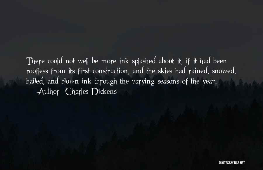 Seasons Of The Year Quotes By Charles Dickens