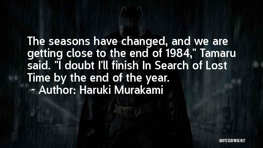 Seasons Of The Year Quotes By Haruki Murakami