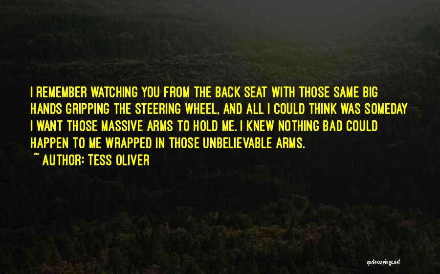 Seat And Back Quotes By Tess Oliver