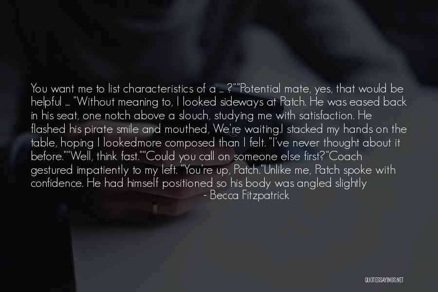Seat At The Table Quotes By Becca Fitzpatrick Seat At The Table Quotes By Becca Fitzpatrick