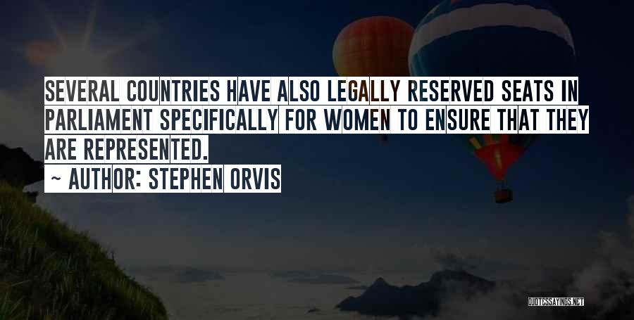 Seats Quotes By Stephen Orvis Seats Quotes By Stephen Orvis