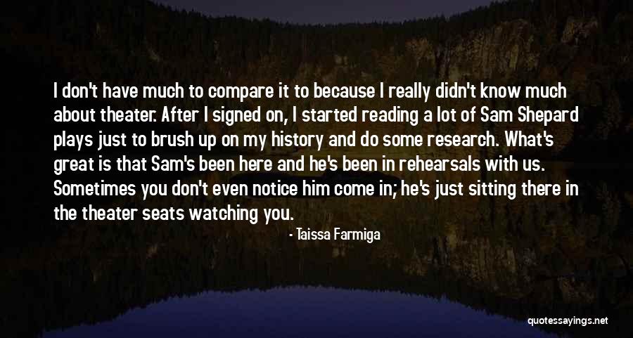 Seats Theater Quotes By Taissa Farmiga Seats Theater Quotes By Taissa Farmiga