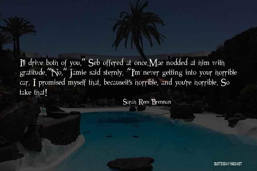 Seb Coe Quotes By Sarah Rees Brennan Seb Coe Quotes By Sarah Rees Brennan