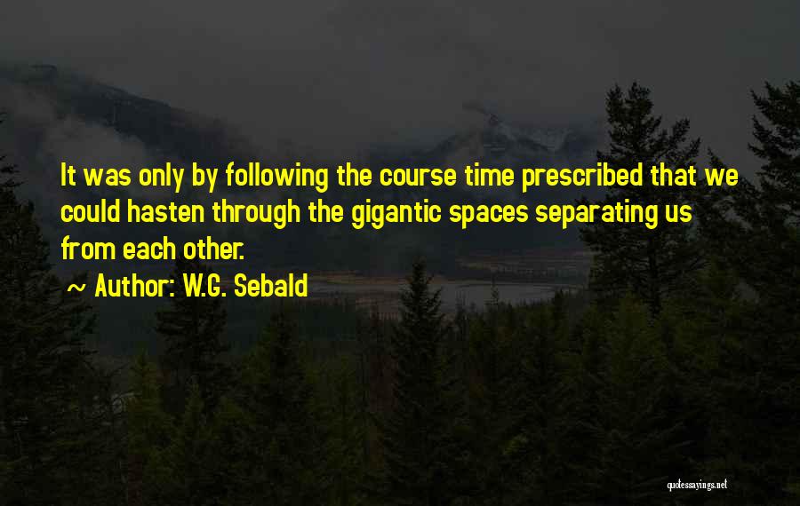 Sebald Quotes By W.G. Sebald