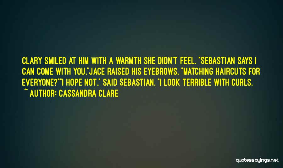 Sebastian And Clary Quotes By Cassandra Clare