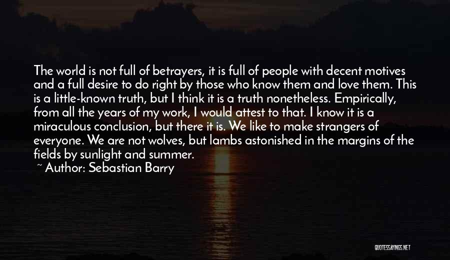 Sebastian Barry Quotes 1590615