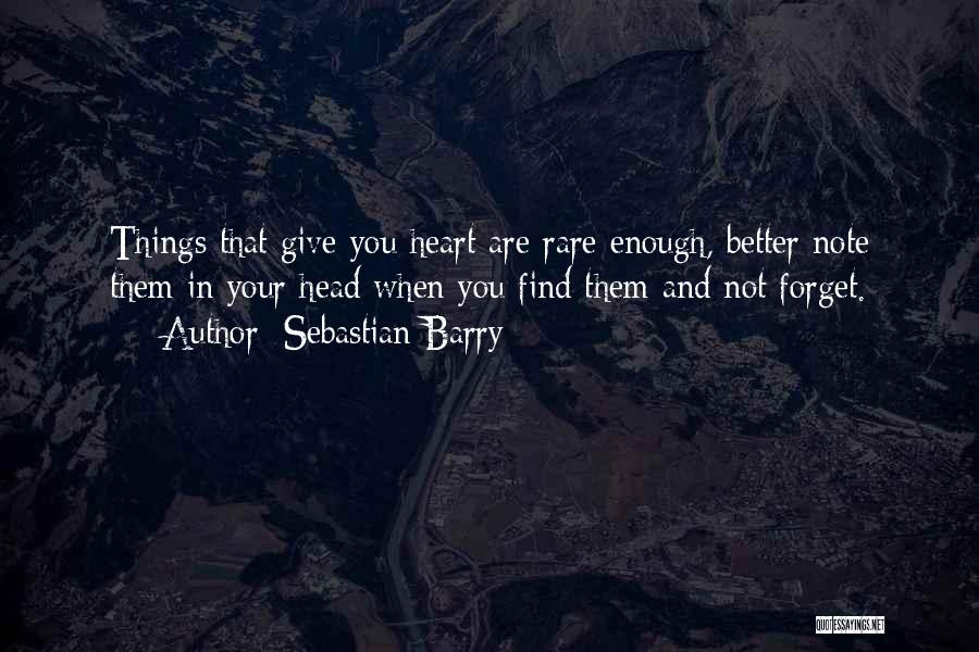 Sebastian Barry Quotes 727205