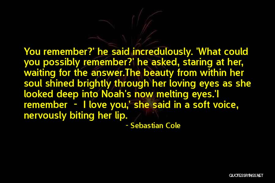 Sebastian Cole Quotes 1133076