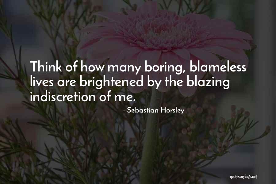 Sebastian Horsley Quotes 207617