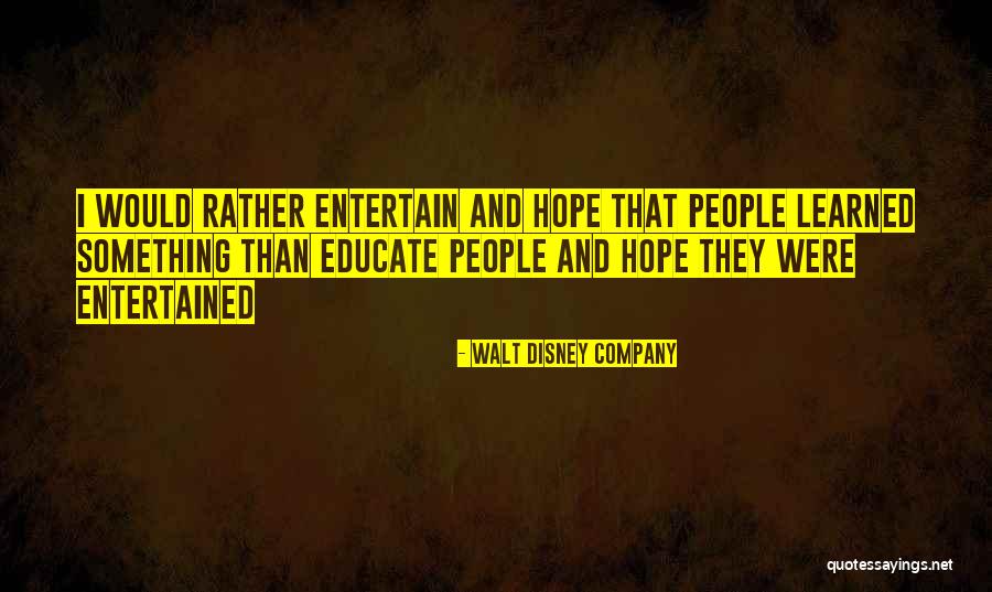 Sebastijan Kurc Quotes By Walt Disney Company Sebastijan Kurc Quotes By Walt Disney Company