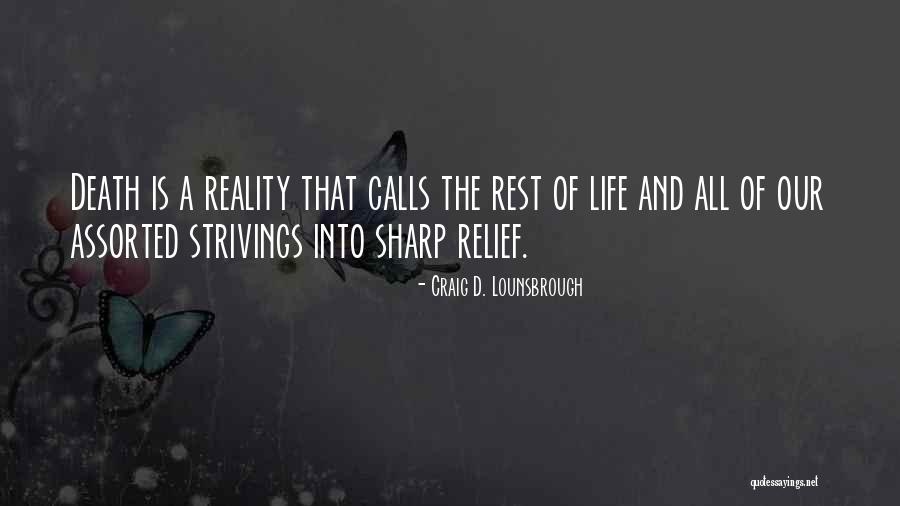 Sebuku Benang Quotes By Craig D. Lounsbrough Sebuku Benang Quotes By Craig D. Lounsbrough