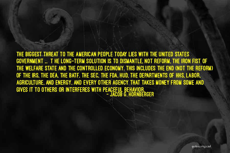 Sec Quotes By Jacob G. Hornberger Sec Quotes By Jacob G. Hornberger