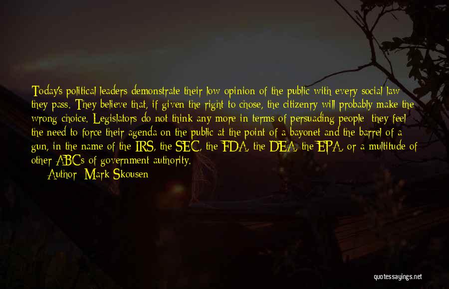 Sec Quotes By Mark Skousen