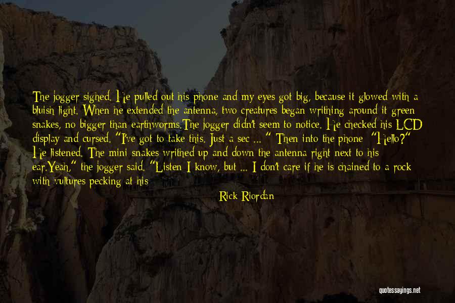 Sec Quotes By Rick Riordan