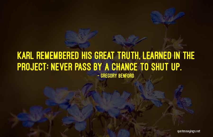 Seccheto Quotes By Gregory Benford Seccheto Quotes By Gregory Benford