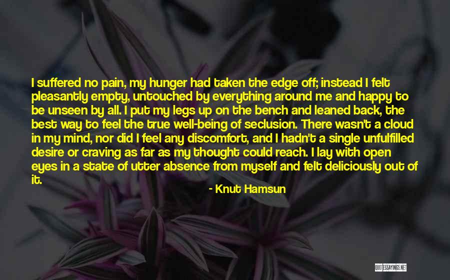 Seclusion Quotes By Knut Hamsun Seclusion Quotes By Knut Hamsun