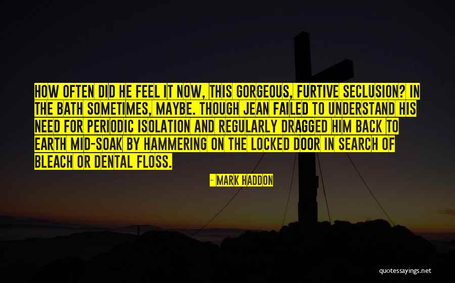 Seclusion Quotes By Mark Haddon