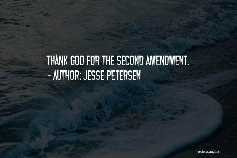 Second Amendment Quotes By Jesse Petersen